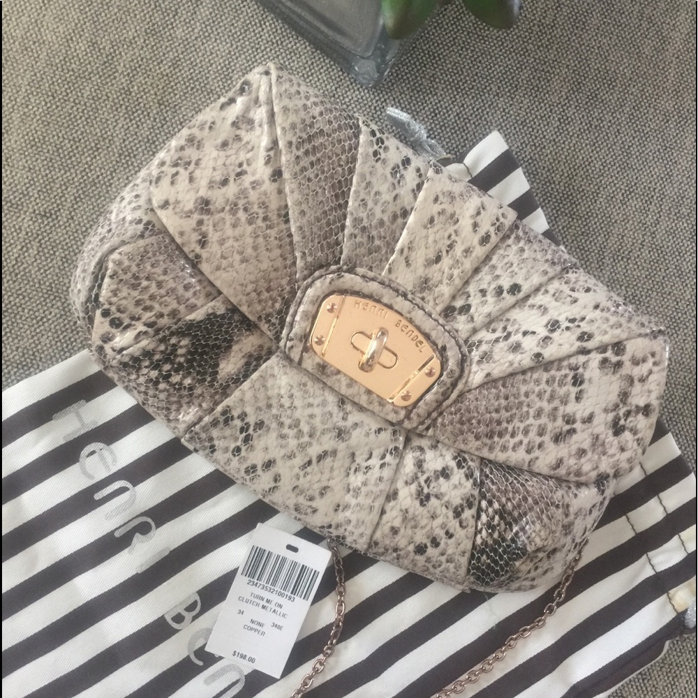 Henry Bendel clutch